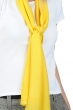 Cashmere & Silk accessories scarf mufflers scarva cyber yellow 170x25cm